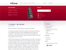 Tablet Screenshot of derapage.skafka.net